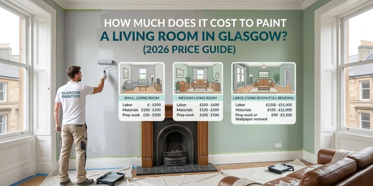 How Much Does It Cost to Paint a Living Room in Glasgow? (2026 Price Guide)